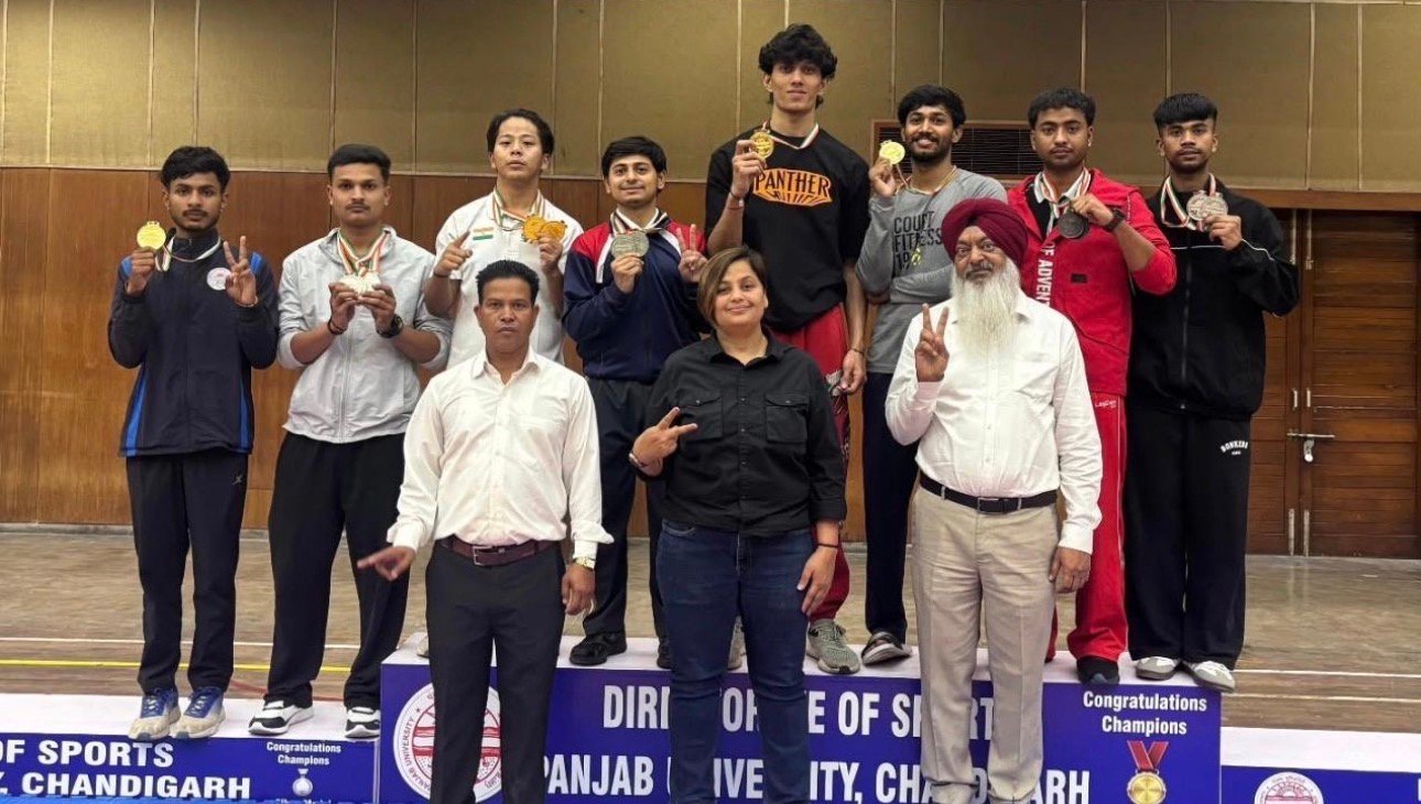 Winners of the PU Inter-College Wushu Championship.